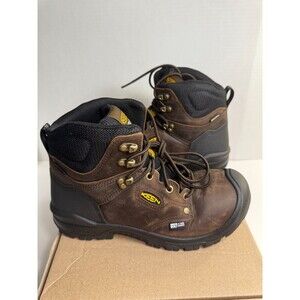 .6039 Keen Utility Boots, Brown-US 9 Mens